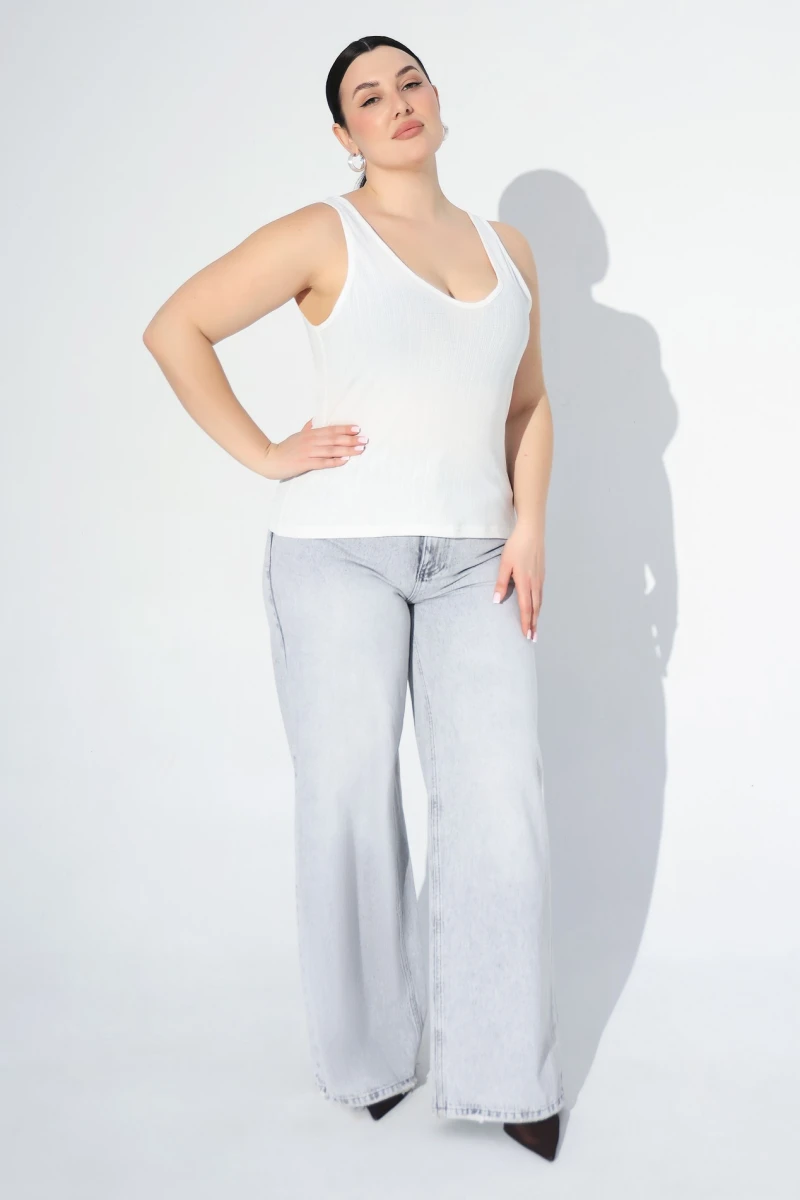Milk shirt plus size