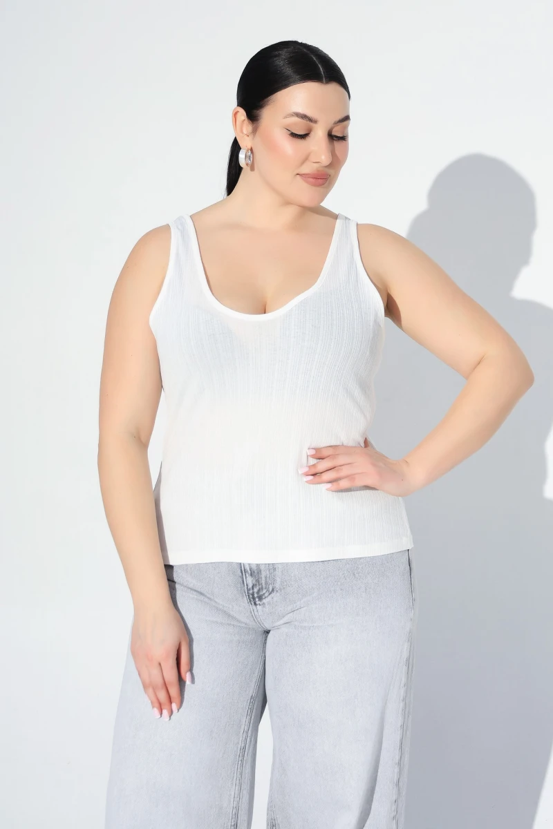 Milk shirt plus size
