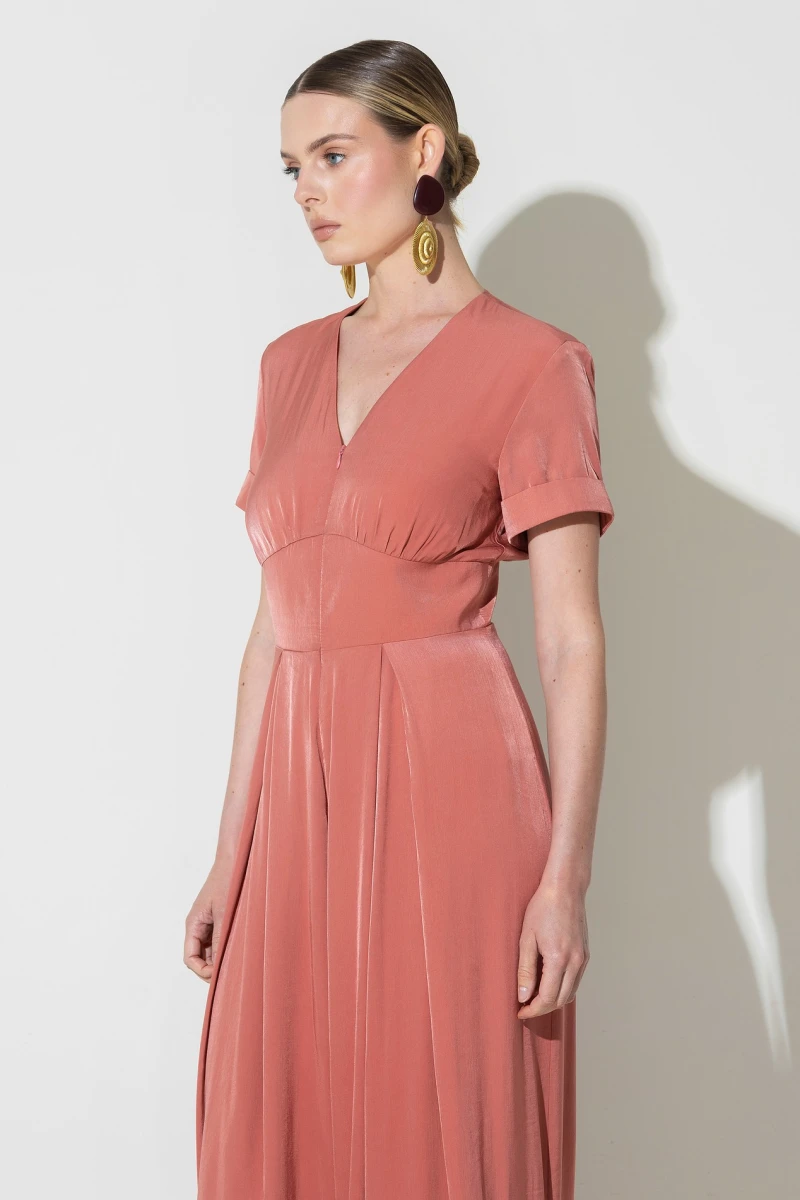 Jumpsuit cinnamon