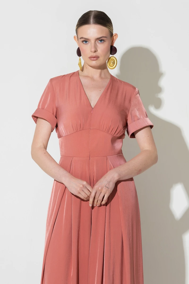 Jumpsuit cinnamon