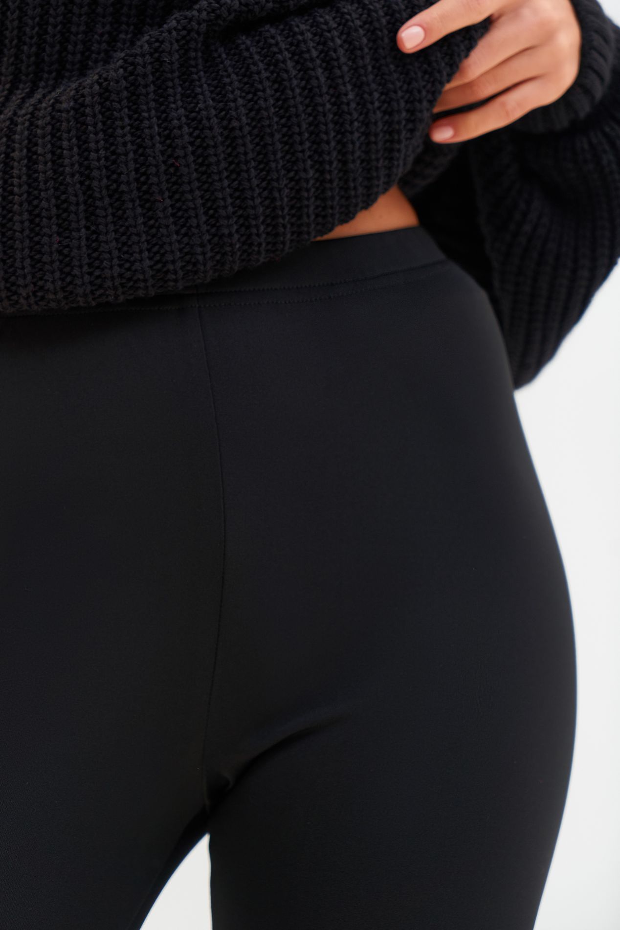Buy Strapsco Womens Fleece Leggings with Pockets Tummy Control Thermal Yoga  Pants (Green, S) Online | Kogan.com