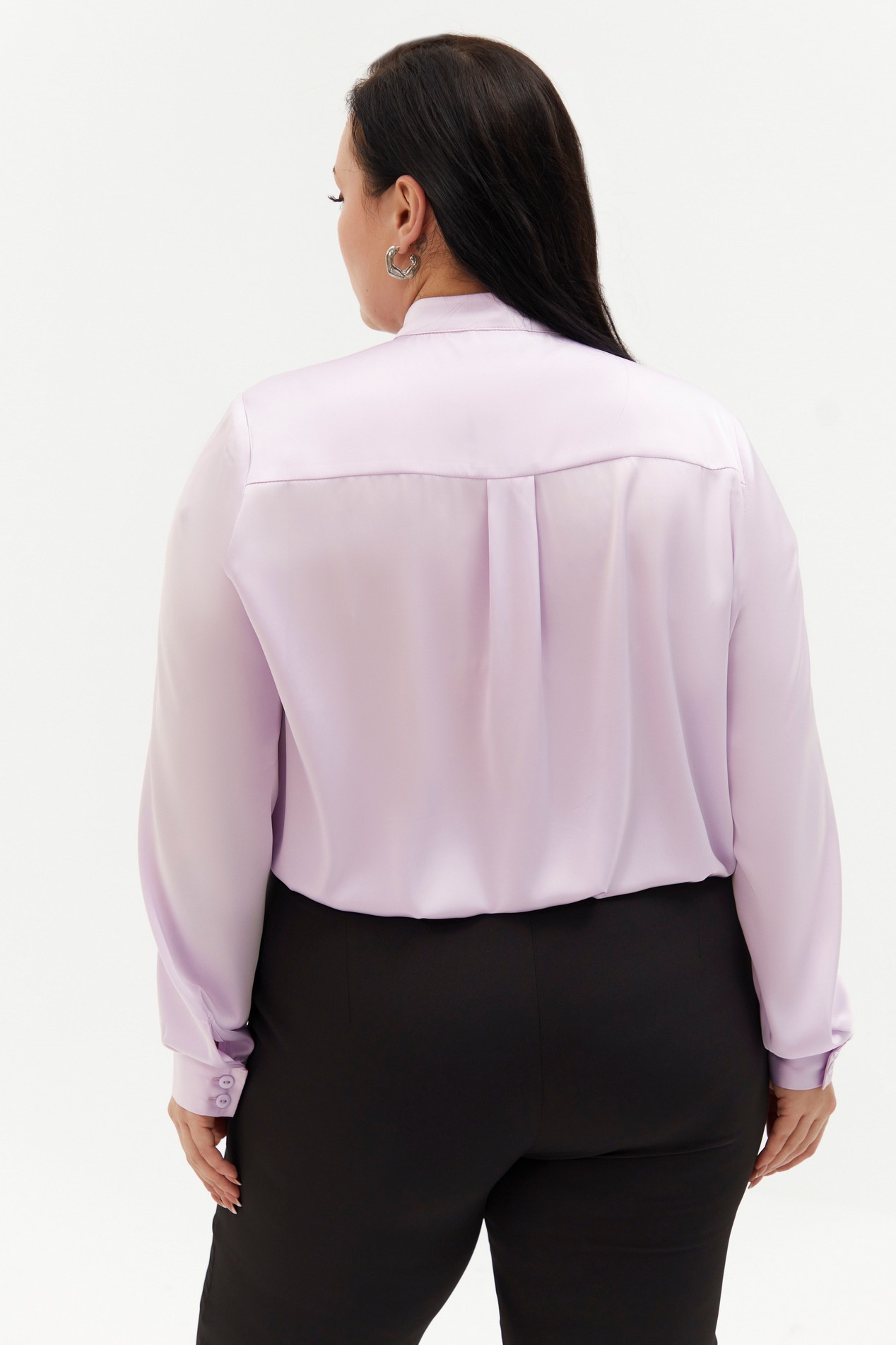 lilac blouse plus size