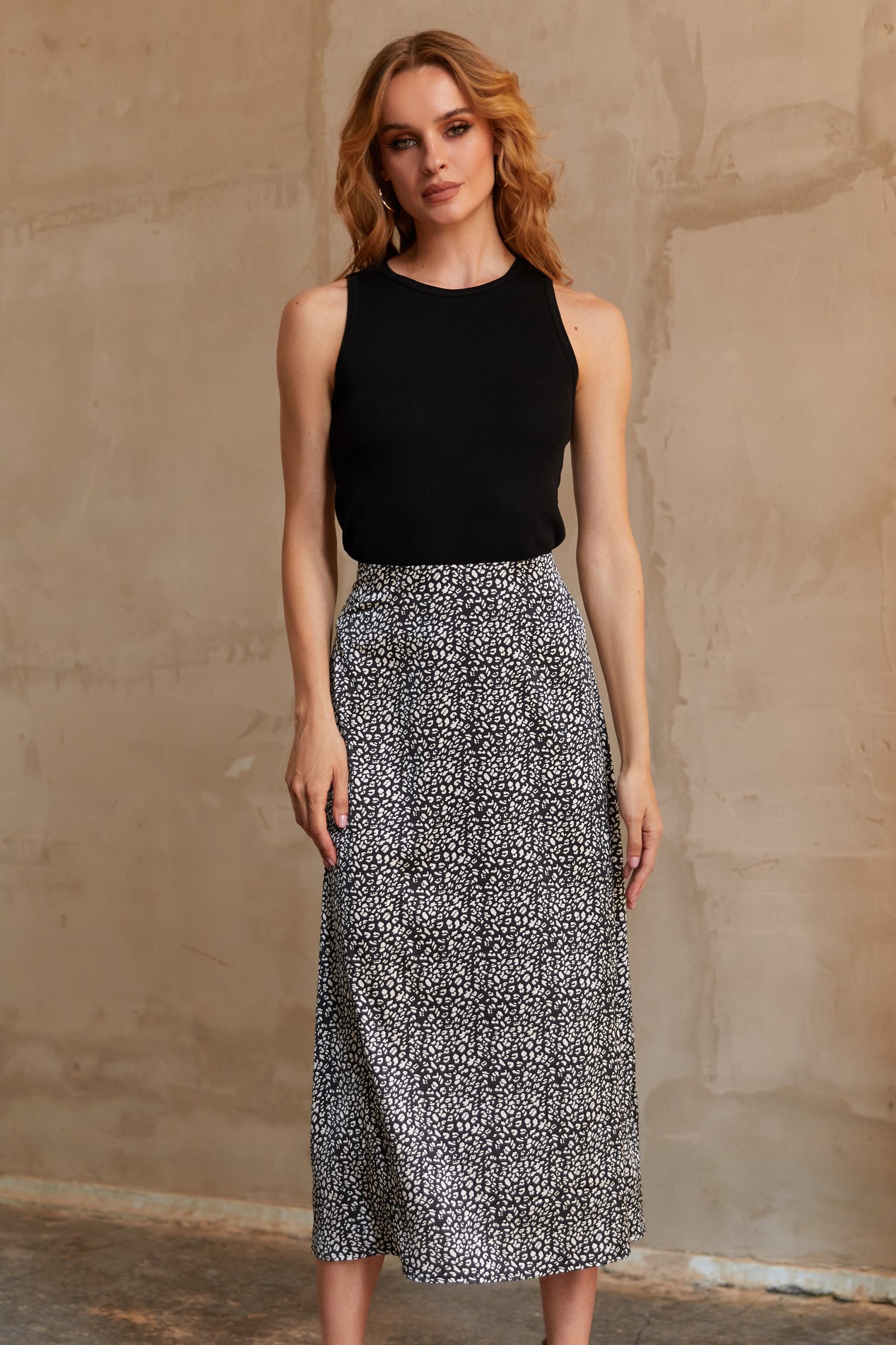 Black casual clearance a line skirt