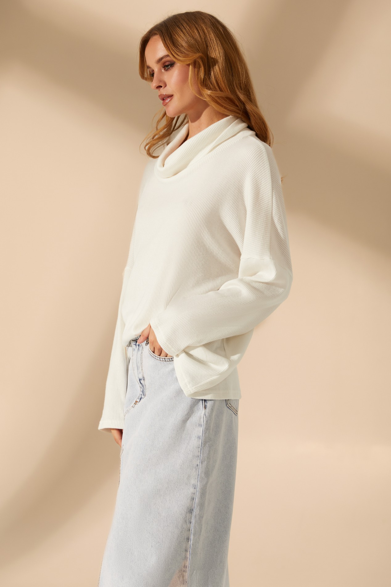 White on sale angora jumper